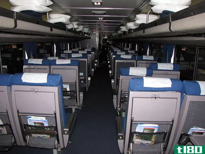 美铁客车(amtrak coach)和商务舱(business class)的区别