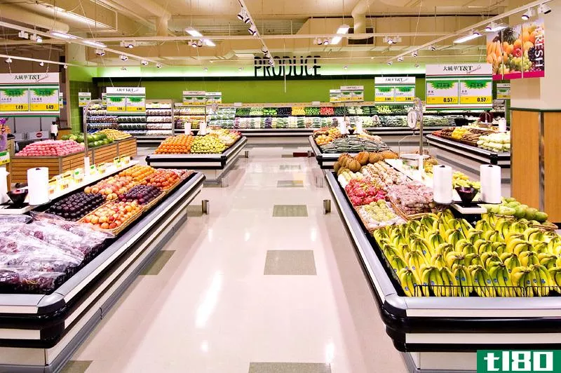 百货商店(departmental store)和超市(supermarket)的区别