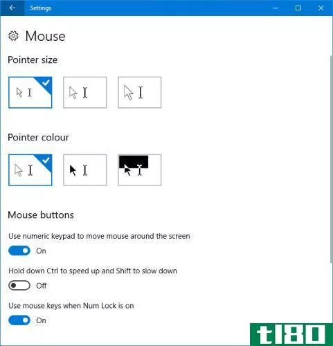 how to customize mouse in windows 10