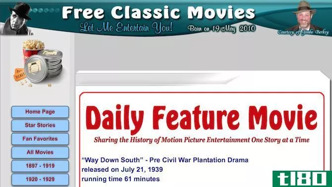 free classic movies from jimbo berkey
