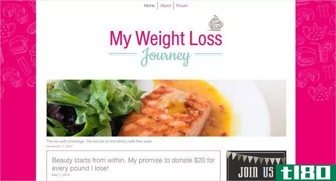wix template healthy living