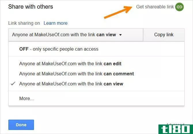 Google Docs for business document sharing