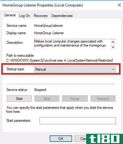 homegroup services disable windows