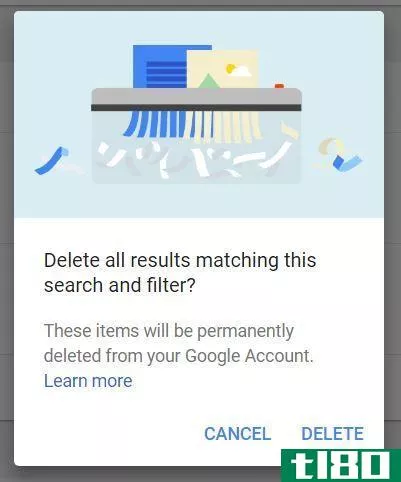 google home delete all activity