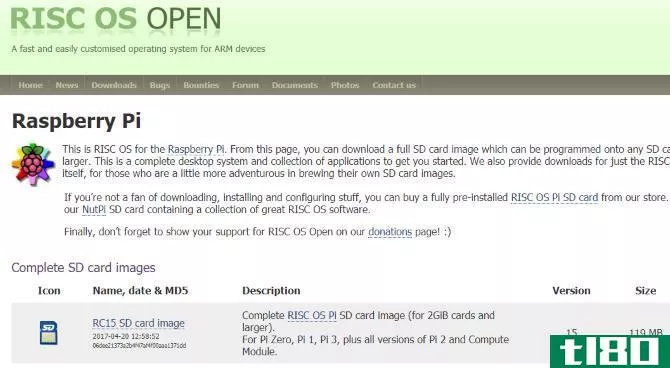 risc os download
