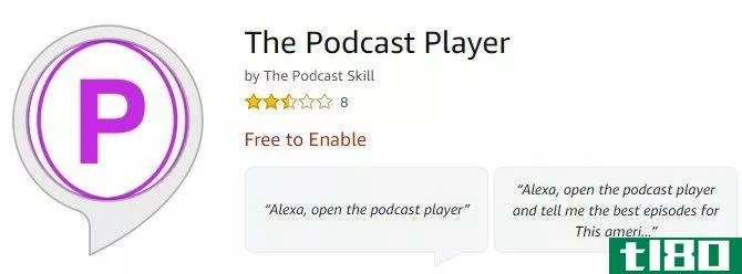 The Podcast Player for amazon echo podcasts