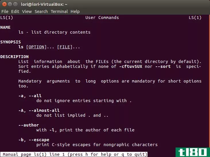 shorten man pages with tldr command linux mac
