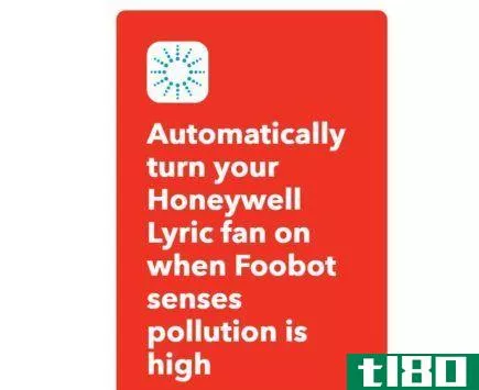 honeywell fan ifttt