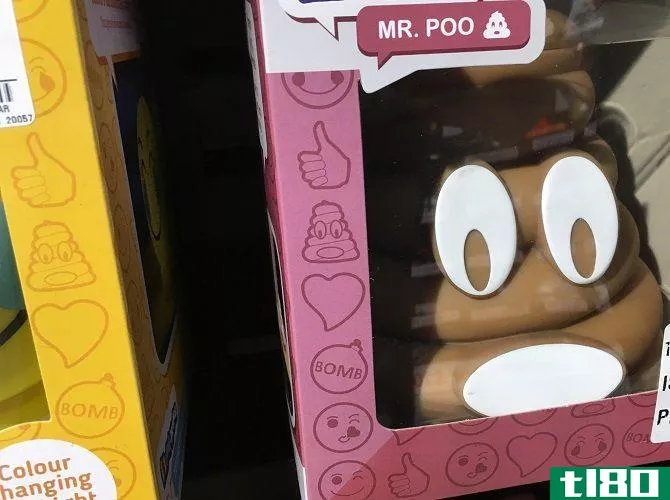 mr poo emoji toy