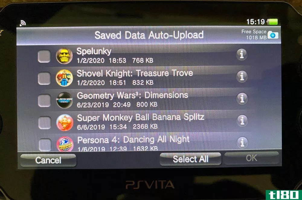 PS Vita Save Data Auto Upload