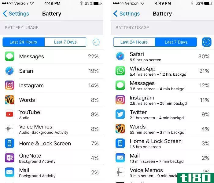 iphone battery life