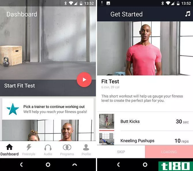 fitstar android fitbit