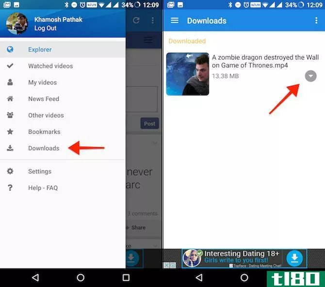 Download Videos from Facebook Instagram Twitter on Android 3