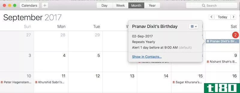 mac force touch calendar details