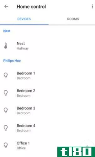 google home home control