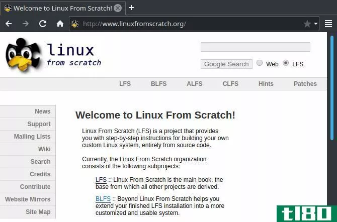linux from scratch installation