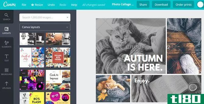Canva Photo Collage Layouts