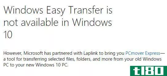 windows easy transfer