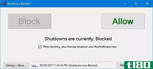 shutdownblocker windows 10