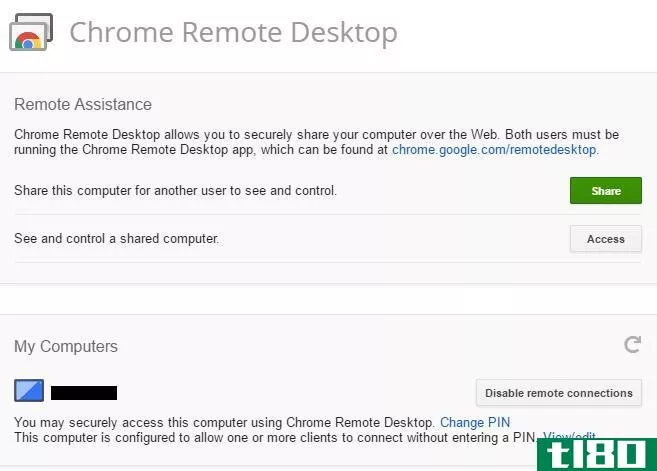 chrome share desktop