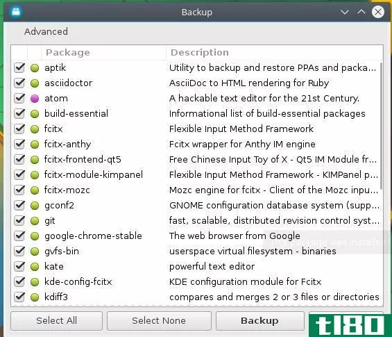 optimize backup aptik software