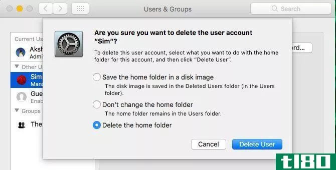 mac delete user