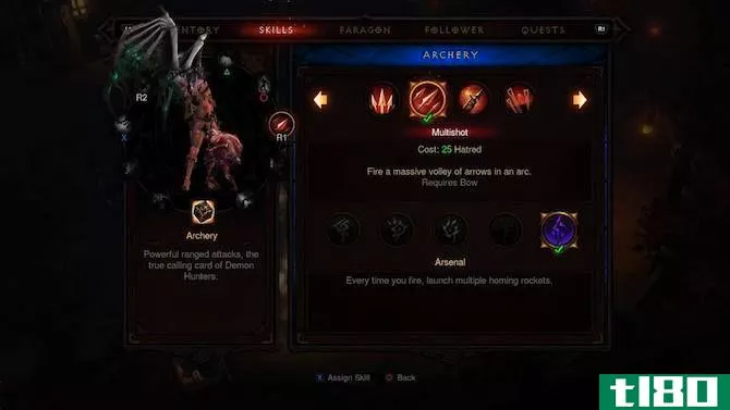 Diablo 3 Demon Hunter Skills