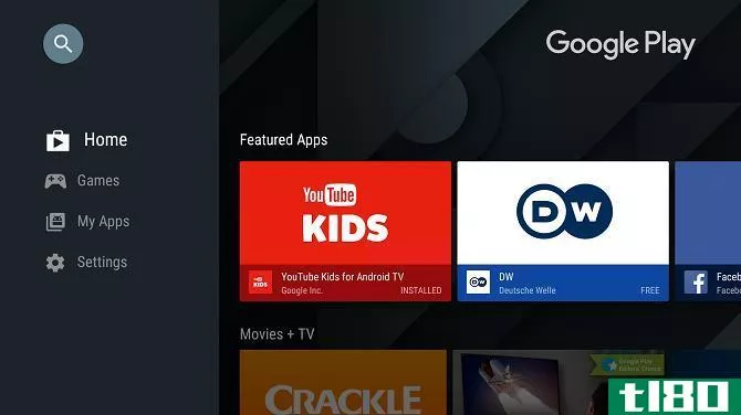 google play android tv app