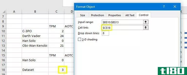 excel cell link