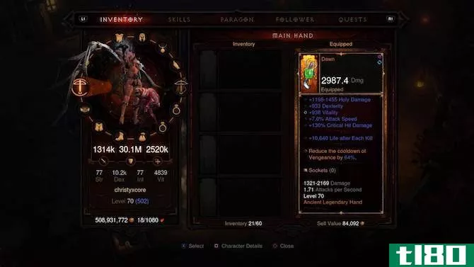 Diablo 3 Demon Hunter Gear