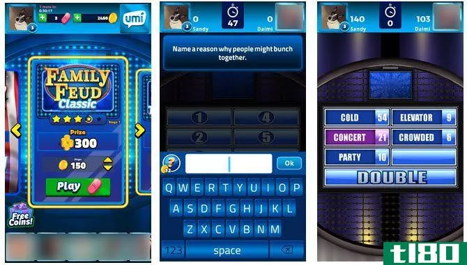 iphone family feud live