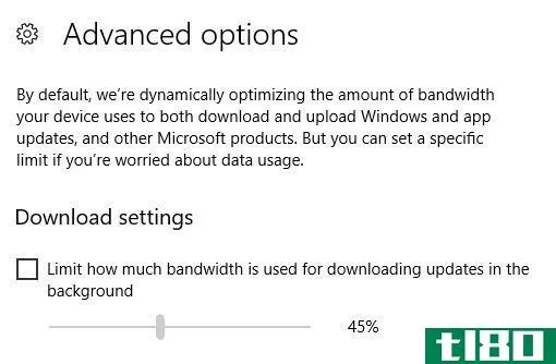 windows 10 bandwidth limit
