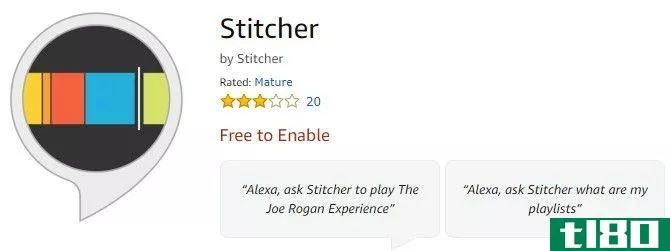Stitcher for amazon echo podcasts