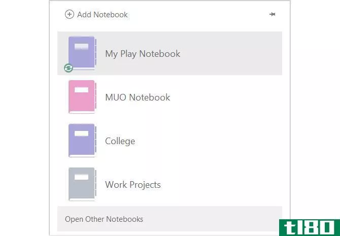onenote notebooks main
