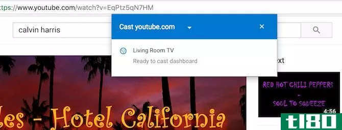 Cast To Chromecast from YouTube