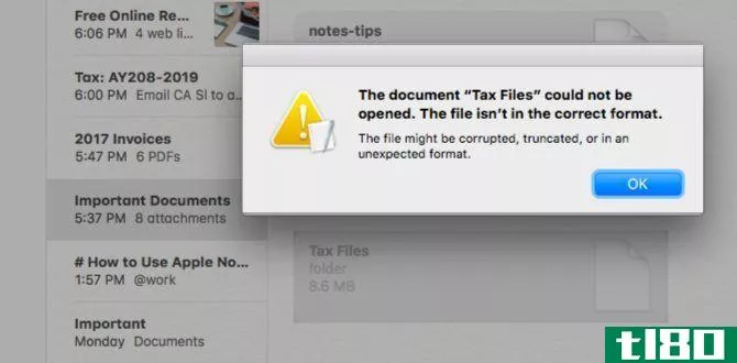 Folder-opening error in Notes