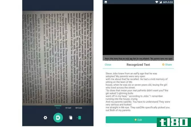 best ocr apps android extract text