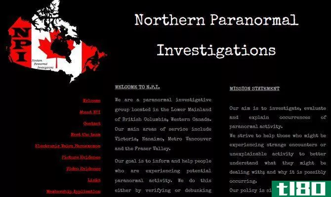 northern paranormal investigati***