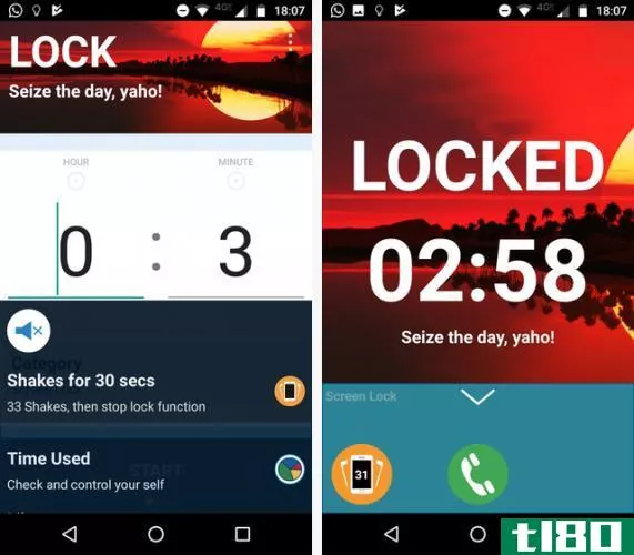 time lock android