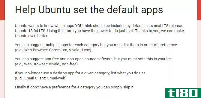 ubuntu survey