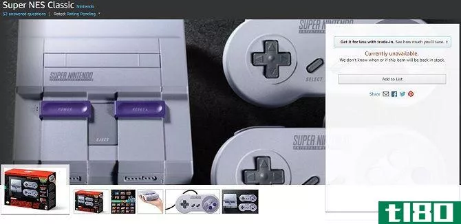 snes mini classic sold out