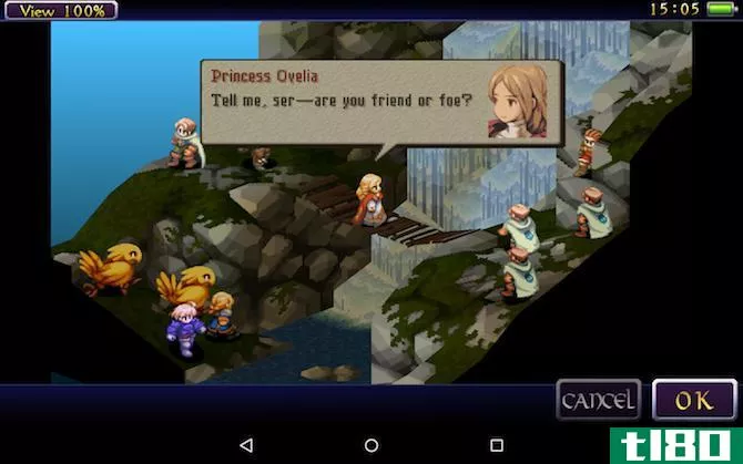 final fantasy tactics c***ole game to mobile