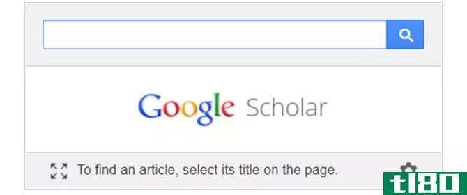 google scholar button chrome extension