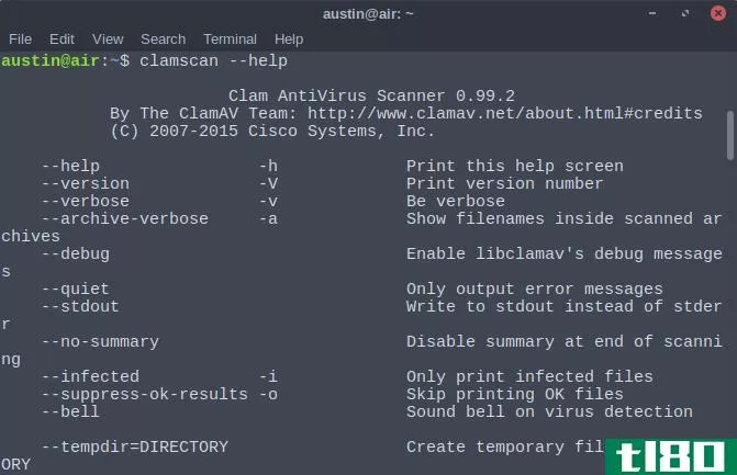 linux security clamav