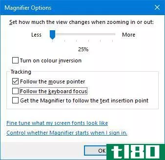 magnifier windows 10