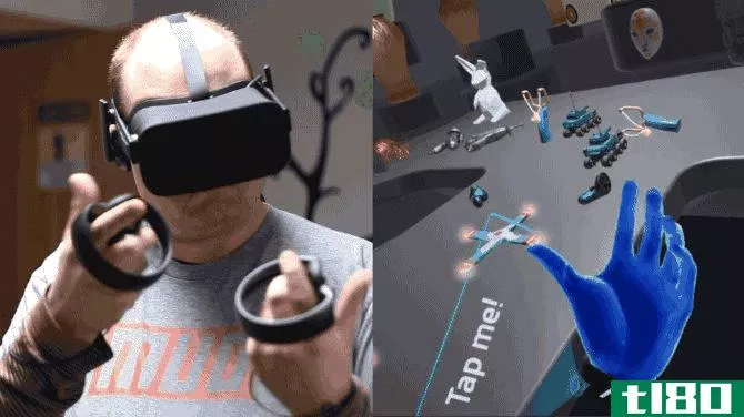 oculus rift touch gestures