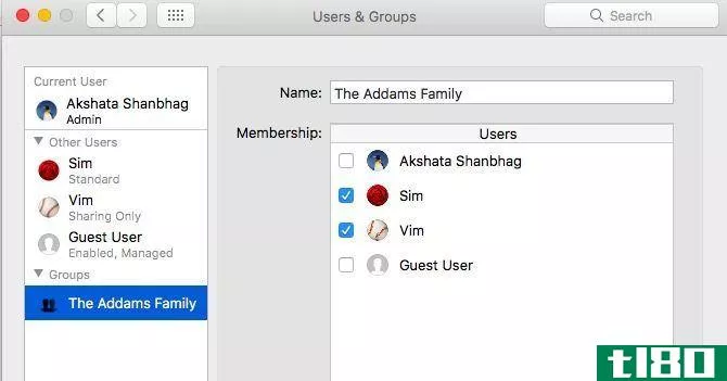 mac user group membership