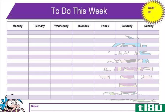 weekly to-do list template word mywordtemplates