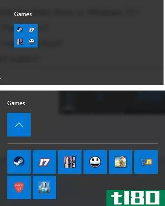 windows start menu games folder