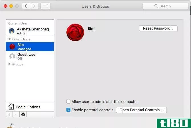 mac change user type